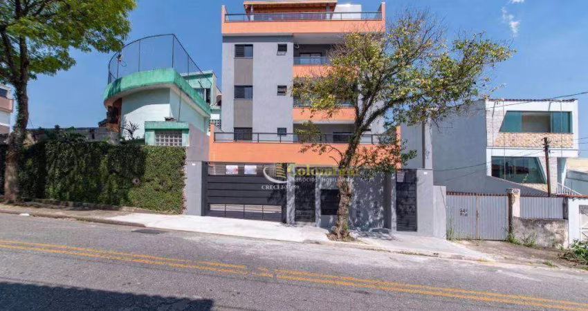 Apartamento com 2 dormitórios à venda, 51 m² - Vila Curuçá - Santo André/SP