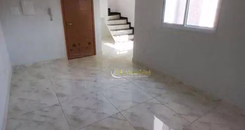 Cobertura nova com 2 dormitórios à venda, 115 m² por r$ 579.000 - santa maria - santo andré/sp