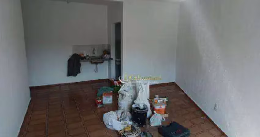 Studio com 1 dormitório para alugar, 20 m² - vila palmares - santo andré/sp