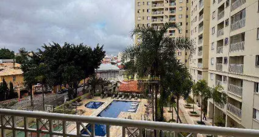 Apartamento com 3 dormitórios para alugar, 74 m²  - Mauá - São Caetano do Sul/SP