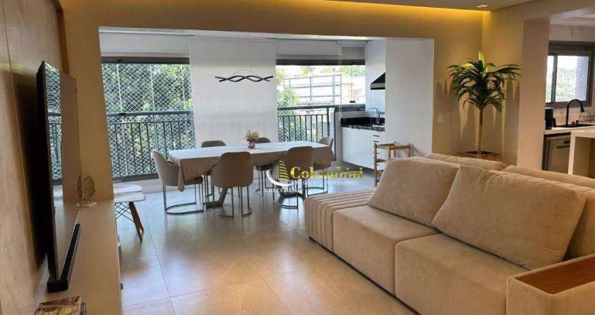 Apartamento com 3 dormitórios à venda, 128 m² - Vila Gilda - Santo André/SP