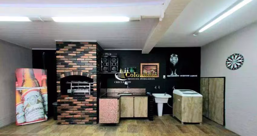 Sobrado com 3 dormitórios à venda, 238 m²  - barcelona - são caetano do sul/sp