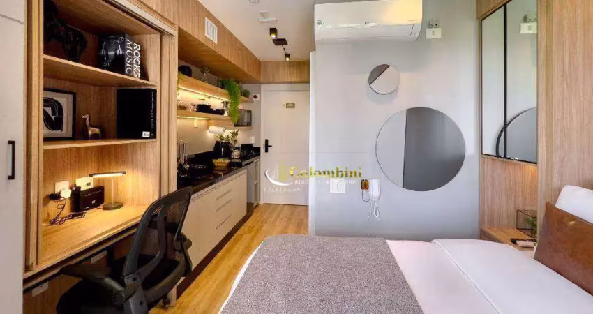 Studio com 1 dormitório à venda, 21 m² - moema - são paulo/sp
