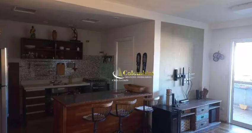 Apartamento com 2 dormitórios à venda, 86 m² - santa paula - são caetano do sul/sp