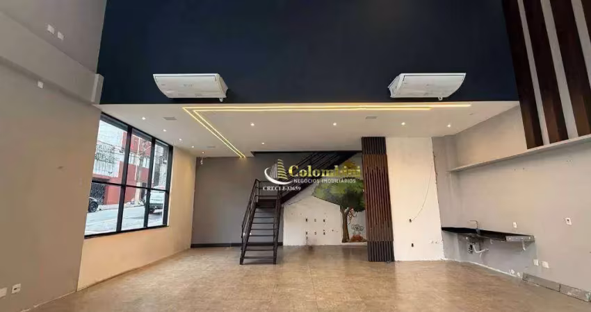 Salão para alugar, 190 m² - santa paula - são caetano do sul/sp