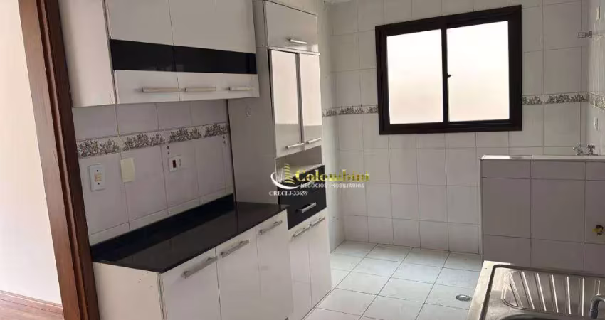 Apartamento com 3 dormitórios à venda, 81 m² - nova gerti - são caetano do sul/sp