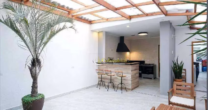 Casa com 3 dormitórios à venda, 200 m² - santa maria - são caetano do sul/sp
