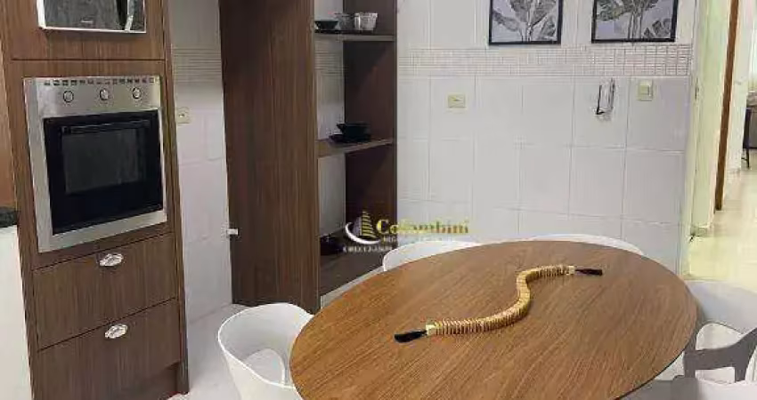Sobrado com 3 dormitórios à venda, 138 m² por r$ 699.000 - vila pires - santo andré/sp