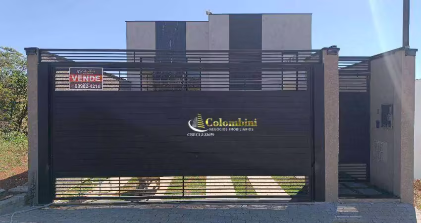 Casa com 3 dormitórios à venda, 103 m² - uberaba - bragança paulista/sp