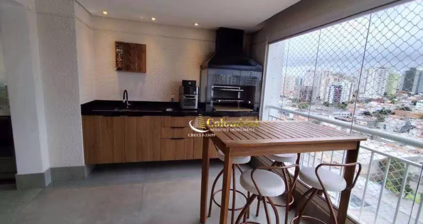 Apartamento com 4 dormitórios à venda, 198 m² - santo antônio - são caetano do sul/sp