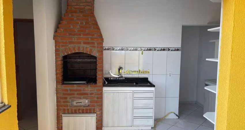Cobertura com 2 dormitórios à venda, 100 m² por r$ 490.000 - vila camilópolis - santo andré/sp