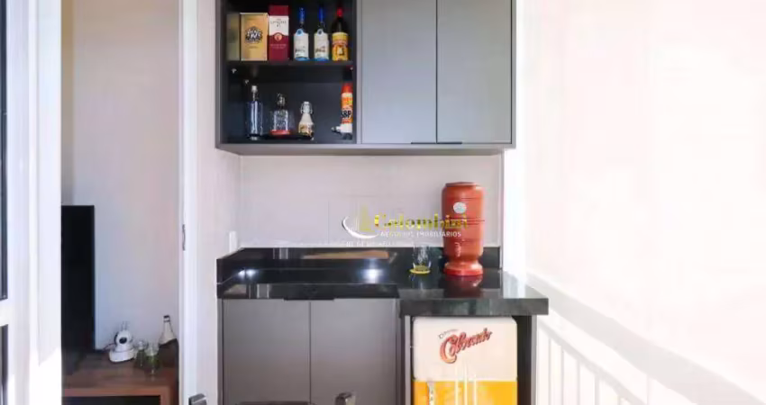Apartamento com 2 dormitórios à venda, 56 m² - cerâmica - são caetano do sul/sp