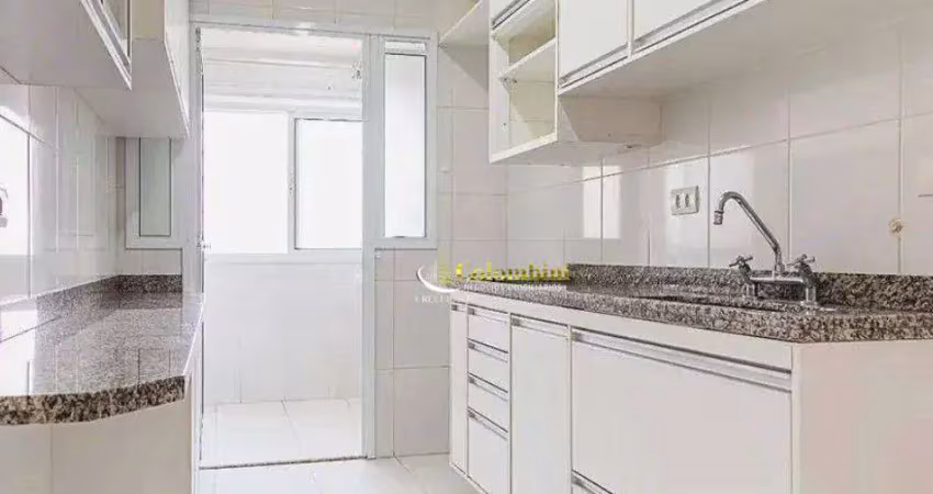 Apartamento com 2 dormitórios à venda, 66 m² - olímpico - são caetano do sul/sp