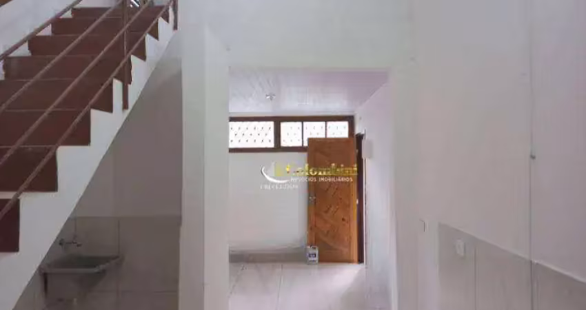 Casa com 2 dormitórios para alugar, 52 m² - centro - são caetano do sul/sp
