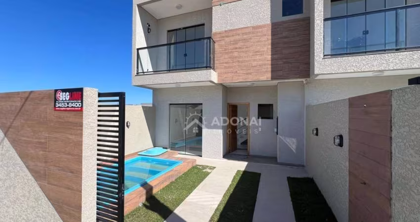 Sobrado com 3 dormitórios à venda, 96 m² por R$ 549.900,00 - Eliana - Guaratuba/PR
