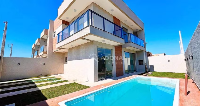 Sobrado com 3 dormitórios à venda, 121 m² por R$ 749.000,00 - Eliana - Guaratuba/PR