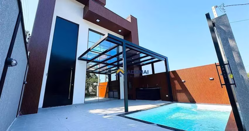 Sobrado com 3 dormitórios à venda, 137 m² por r$ 898.000,00 - eliana - guaratuba/pr