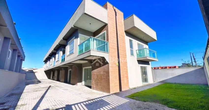 Sobrado com 3 dormitórios à venda, 119 m² por R$ 470.000,00 - Brejatuba - Guaratuba/PR