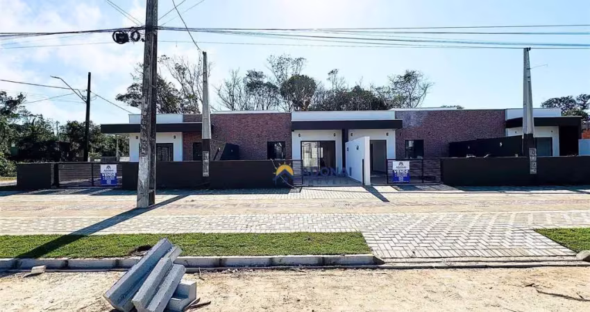 Casa com 2 dormitórios à venda, 55 m² por r$ 339.000,00 - eliana - guaratuba/pr