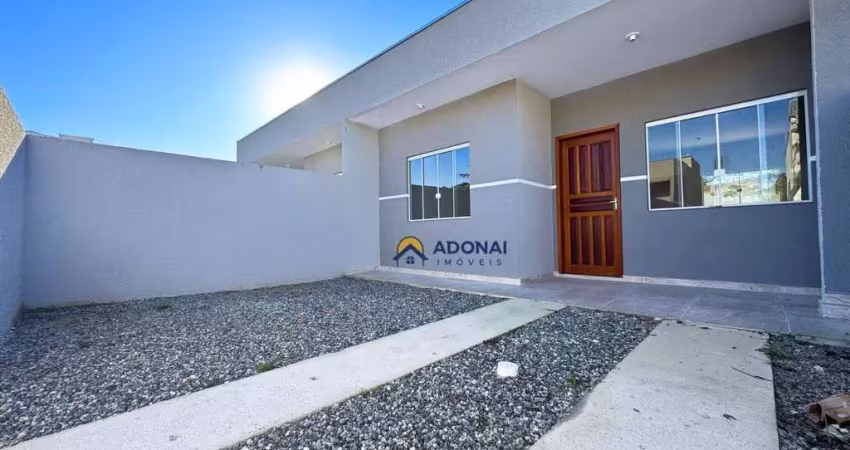 Casa com 2 dormitórios à venda, 54 m² por r$ 270.000,00 - nereidas - guaratuba/pr