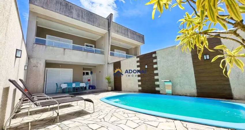 Sobrado com 3 dormitórios à venda, 159 m² por r$ 795.000,00 - nereidas - guaratuba/pr