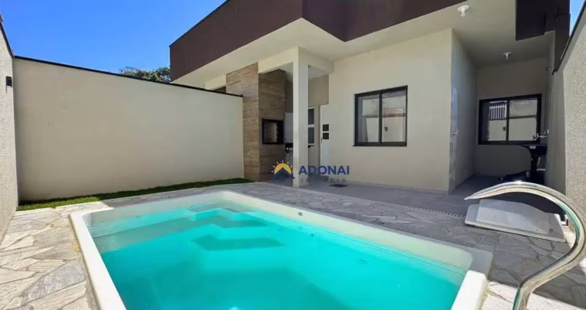 Casa nova, com 3 dormitórios à venda, 85 m² por r$ 539.000 - eliana - guaratuba/pr