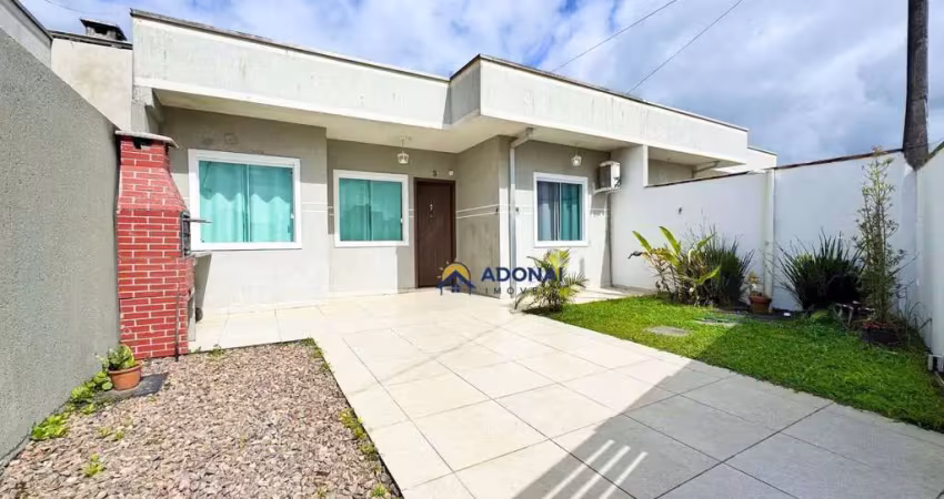 Casa à 2 quadras do mar, com 2 dormitórios à venda, 50 m² por r$ 380.000 - coroados - guaratuba/pr