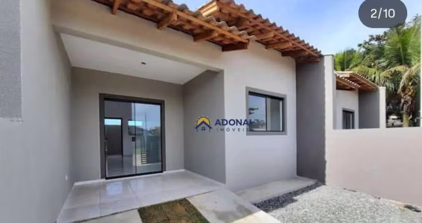 Casa com 2 dormitórios à venda, 50 m² por r$ 280.000,00 - piçarras - guaratuba/pr