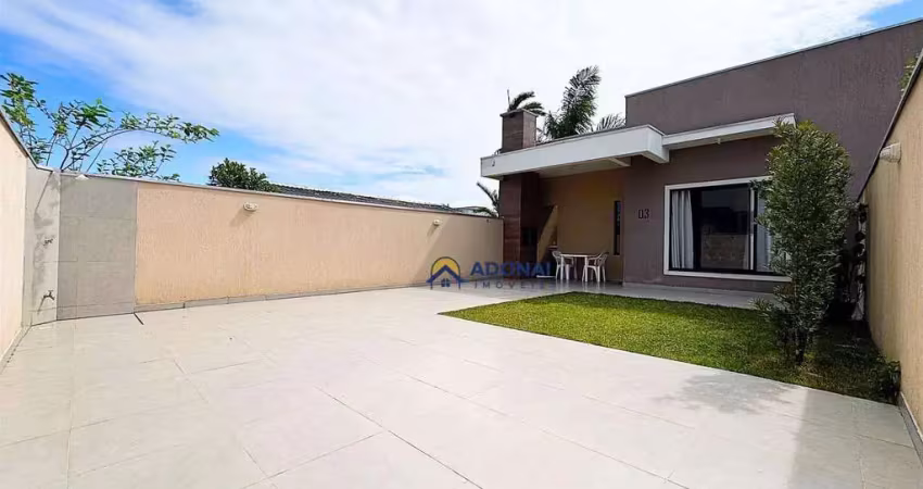 Casa com 3 dormitórios à venda, 87 m² por r$ 580.000,00 - brejatuba - guaratuba/pr