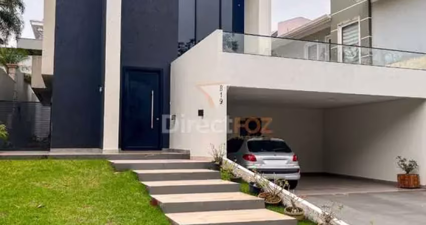 Casa em condomínio fechado com 4 quartos à venda na Jorge Sanwais, 2300, Jardim Naipi, Foz do Iguaçu