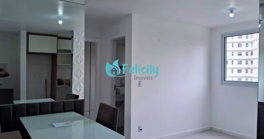 Apartamento com 2 dorms, 1 vaga, 43m2 no Jardim Íris
