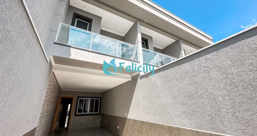 Sobrado NOVO com 4 dorms, 3 suítes, 2 vagas, 175m2 no Pq. São Domingos
