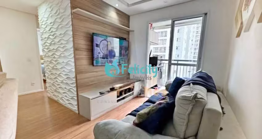 Apartamento com 2 dorms, 1 vaga, 49m2 no jardim íris