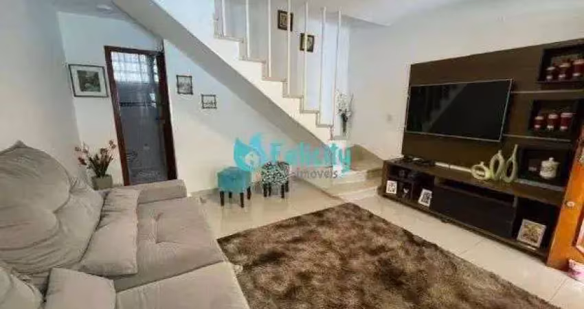 Sobrado com 2 dorms, 2 vagas, 84m2 no jardim mangalot