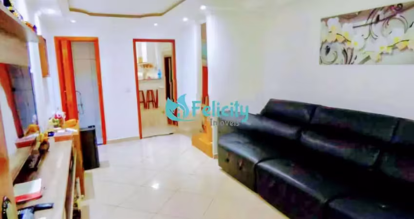 Sobrado com 3 dorms,1 suíte, 1 vaga, 120m2 no conj. res. vista verde