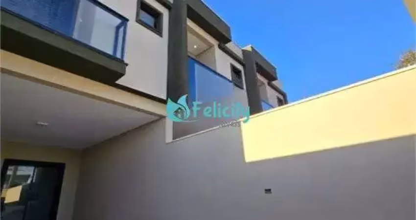 Sobrado em construção com 3 dorms, 1 suíte, 2 vagas, 130m2 no jardim maristela