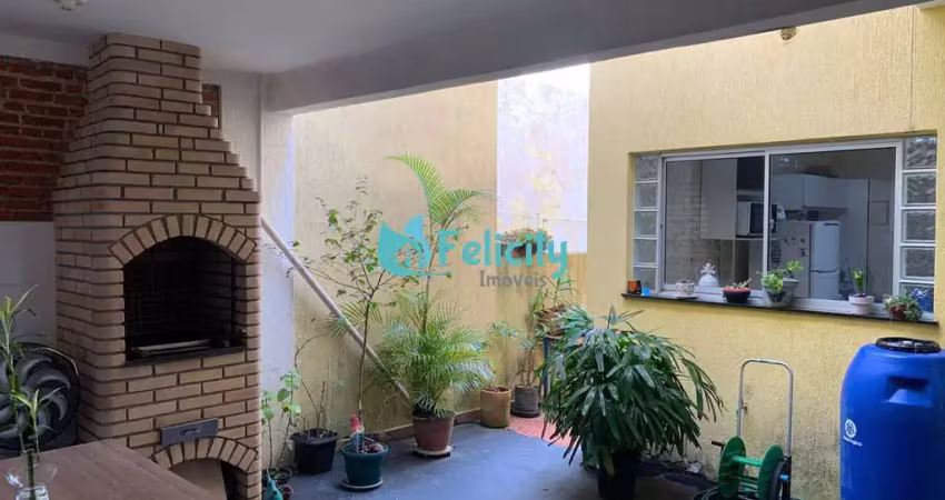 Sobrado com 3 dorms, 1 suíte, 1 vaga, 125m2 no parque maria domitila