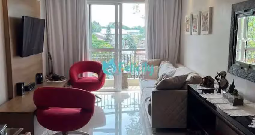Apartamento com 3 dorms, 1 suíte, 2 vagas, 90m2 na vila comercial