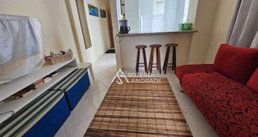Lindo apartamento com vista para o mar na praia Massaguaçu