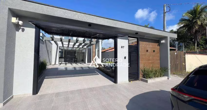 Casa em construção com previsão de entrega para inicio de 2025 com excelente localização na praia massaguaçu
