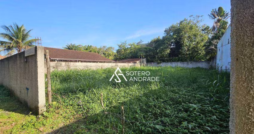 Terreno amplo com 527² de área total, murado