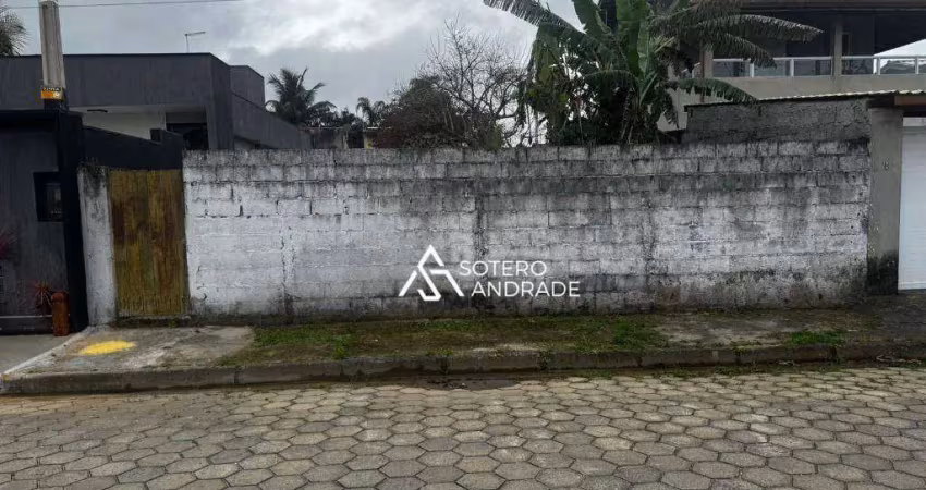 Terreno com localização privilegiada já murado na praia massaguaçu