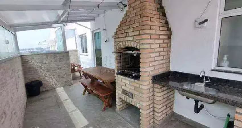 Cobertura duplex de luxo: 03 dormitórios - andar alto - mobiliada