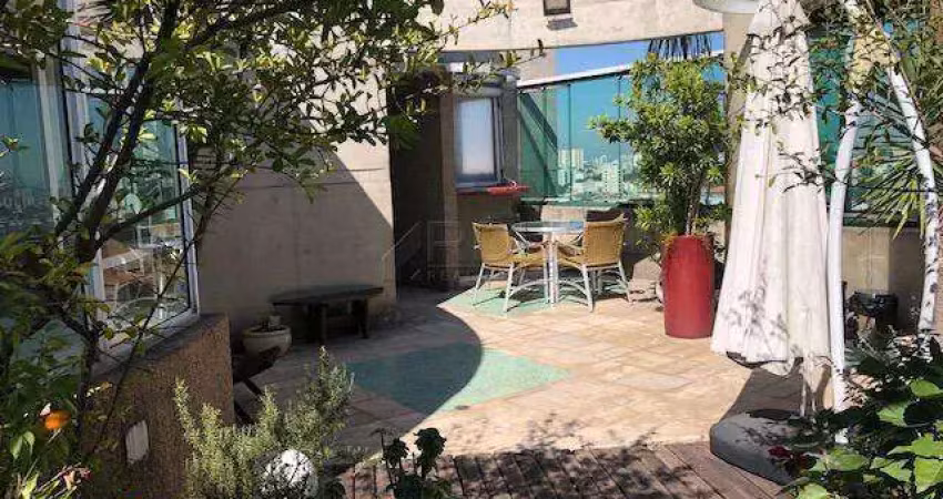 Cobertura para aluguel, 5 quartos, 5 suítes, 4 vagas, jardim - santo andré/sp