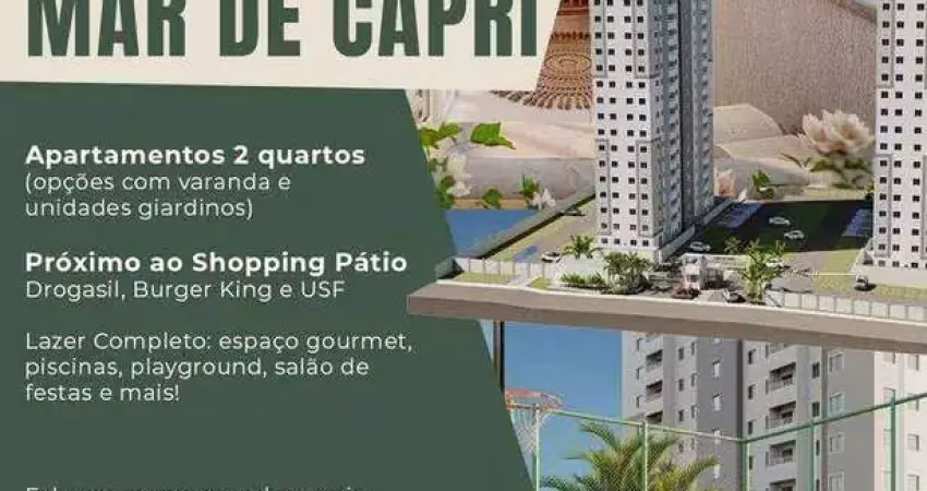Apartamento à venda no MAR DE CAPRI, ANTARES, Maceió, AL