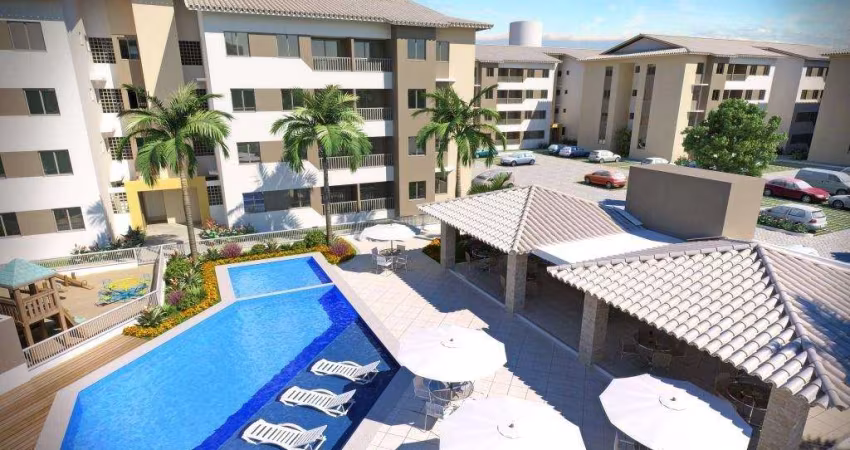Apartamento à venda no LITORÂNEO BARRA RESIDENCE, OLHOS D'ÁGUA, Barra dos Coqueiros, SE