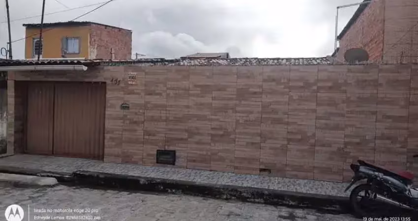 Casa à venda em rua pública, centro , barra de são miguel, al