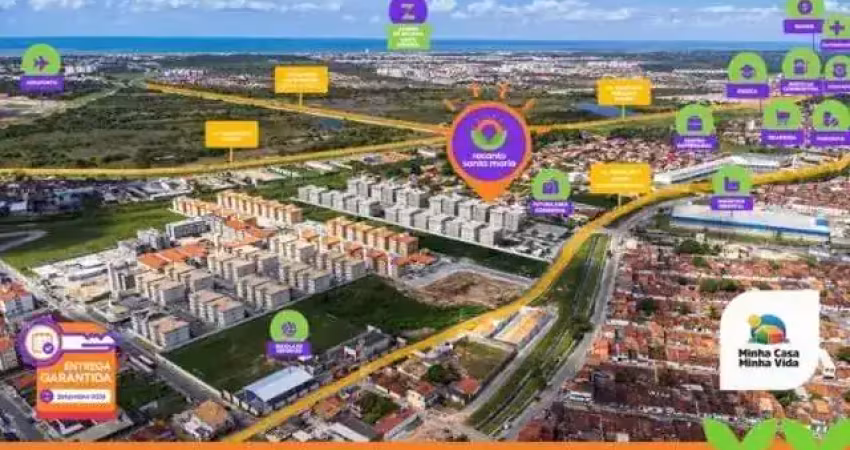 Apartamento à venda no recanto santa maria , marivan , aracaju, se