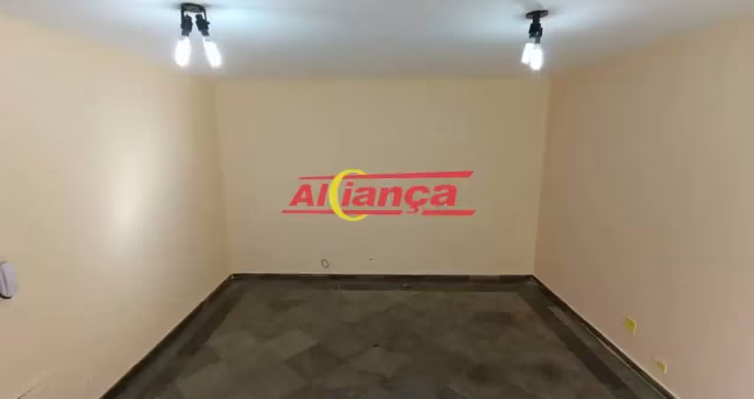 Sala para alugar, 25 m² - bairro - centro - guarulhos/sp - por r$ 740,00