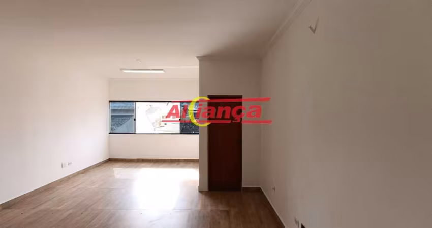 ÓTIMA SALA 30M² COM 1 VAGA DE GARAGEM - JARDIM SANTA CLARA - GUARULHOS/SP - POR R$ 1.600,00